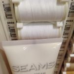SEAMS Hand Cream White thread